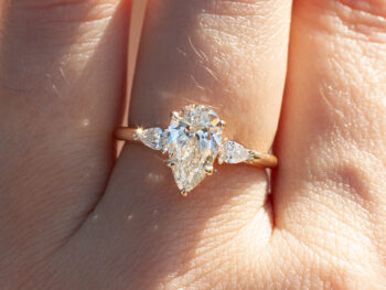 Pear Engagement ring